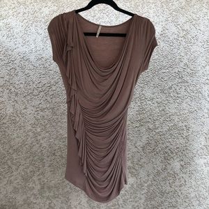 Taupe blouse